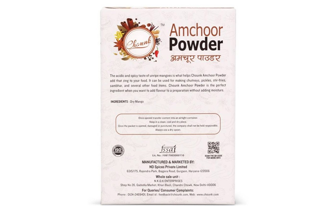 Chounk Amchur Powder    Pack  200 grams